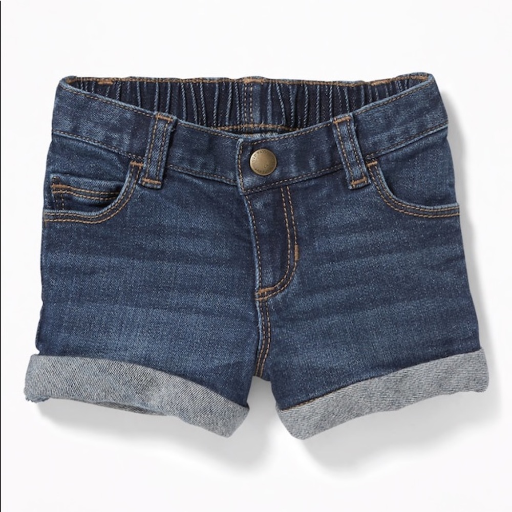 Old navy toddler girl denim shorts